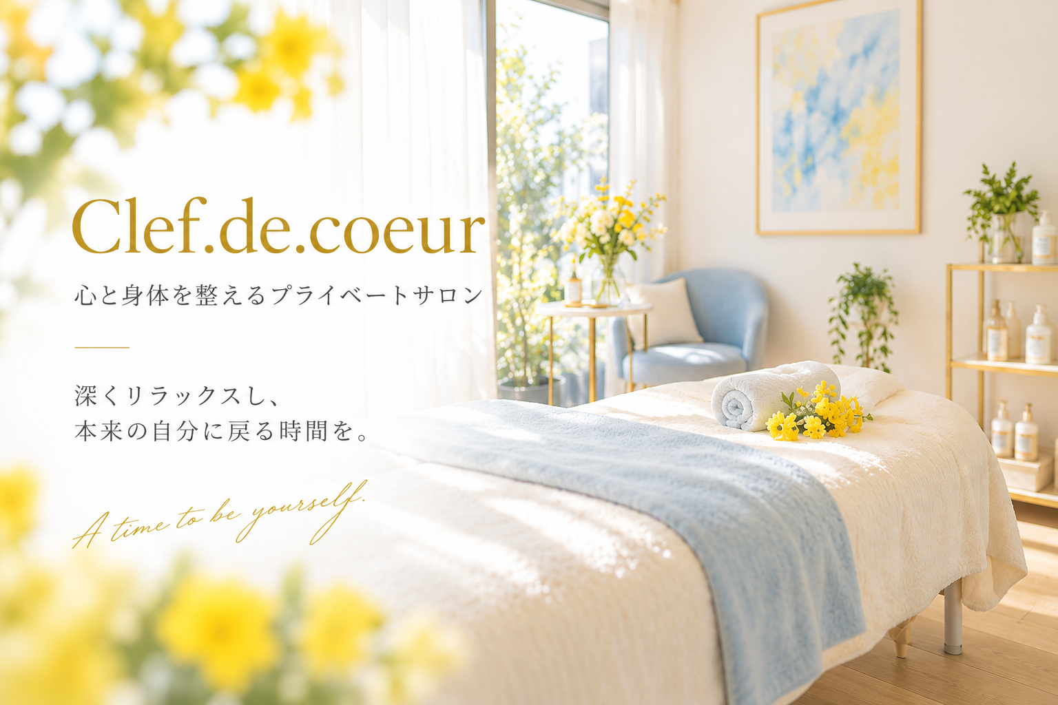 Clef.de.coeur 心と身体を整えるプライベートサロン